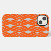 アールデコ ダイヤモンド シェイプス iPhoneケース (裏面横)