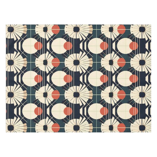 アールデコ テーブルクロス (正面(横))