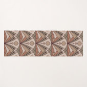 アールデコ（ナチュラルテラコッタシェーディング） ヨガマット (正面(横))
