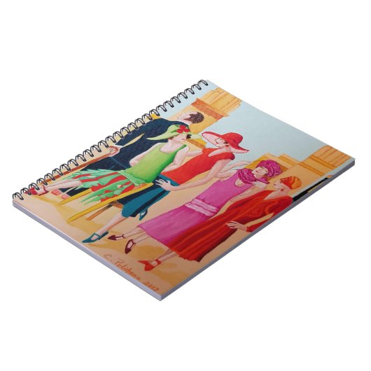 アールデコ ノートブック (左側)