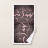 アールデコ バスタオルセット (ハンドタオル)