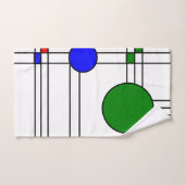 アールデコ バスタオルセット (ハンドタオル)