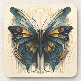 アールデコ バタフライ コースター セット