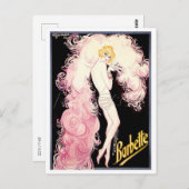 アールデコ，バルベット，パリ，チャールズ・ジェスマー，ヴィンテージ ポストカード (正面/裏面)