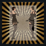 アールデコ，パターストライプン，金ゴールド，ブラック，ヴィンテージ，シック， ポスター<br><div class="desc">アートデコ，パターストライプン，金ゴールド，黒，ヴィンテージ，シック，エレガント, トレンディーテンプレート，カスタマイズ可能</div>