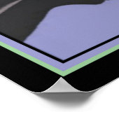 アールデコ「パンサー&バタフライ」 16 x 20プリント ポスター (角)