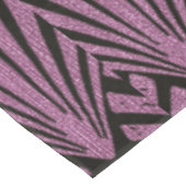 アールデコ,ファンパターン,ピンク,黒,金属,ヴィンテージ, テーブルクロス (アングル)