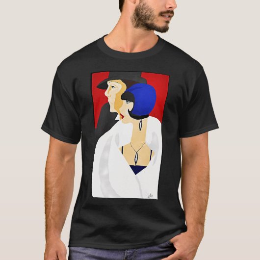 アールデコ・フィッシャー/ロビンソン Tシャツ (正面)