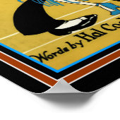 アールデコ"フットルーズシートミュージックプリント12 x 16 ポスター (角)