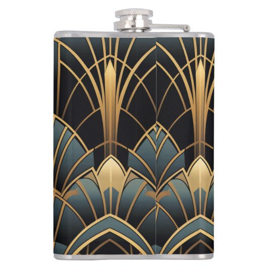 アールデコ フラスク (裏面)