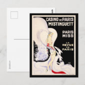 アールデコ，フランス，パリ，ルイ・ガウディン，ヴィンテージ ポストカード (正面/裏面)