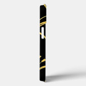 アールデコ ブラックゴールド柄 iPhoneケース Case-Mate iPhoneケース (裏面 / 右)