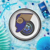 アールデコ ペーパープレート (パーティー)