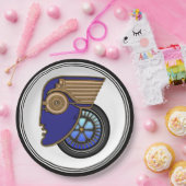 アールデコ ペーパープレート (パーティー)