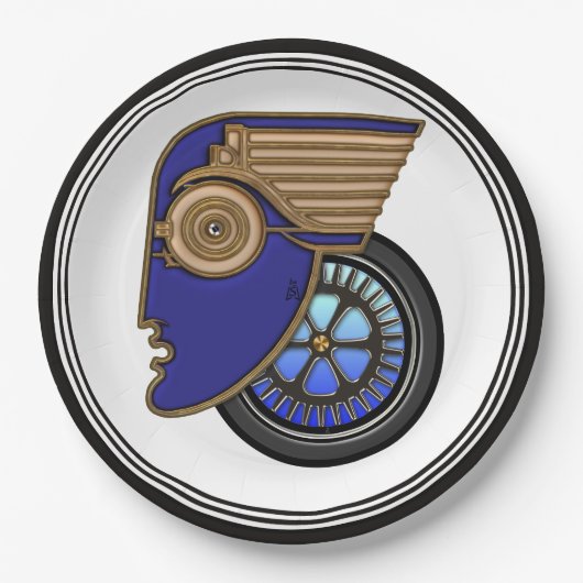 アールデコ ペーパープレート (正面)