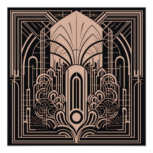 アールデコ ポスター (正面)