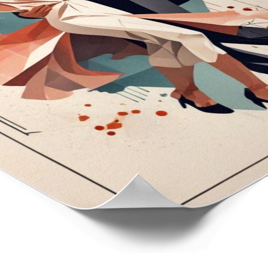 アールデコ ポスター (角)