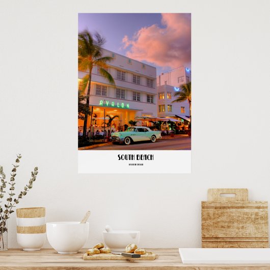 アールデコ ポスター (キッチン)