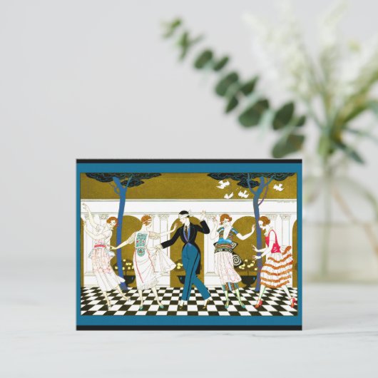 アールデコ ポストカード (スタンド正面)