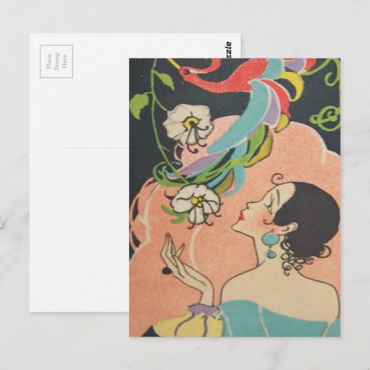 アールデコ ポストカード (正面/裏面)