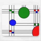 アールデコ マウスパッド (正面)