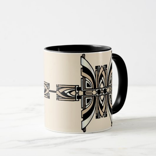 アールデコ マグカップ (正面右)
