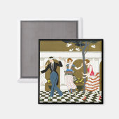 アールデコ マグネット (正面/裏面)