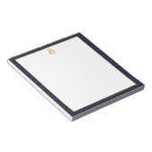 アールデコ モノグラムの ノートパッド (アングル)