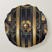 アールデコ ラウンドクッション (裏面)