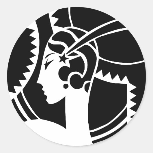 アールデコ ラウンドシール (正面)