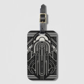アールデコ ラゲッジタグ (正面縦)