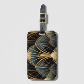 アールデコ ラゲッジタグ (正面縦)