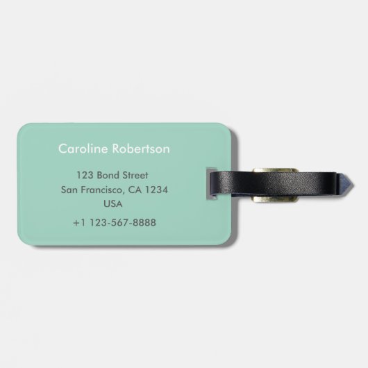 アールデコ ラゲッジタグ (裏面横)