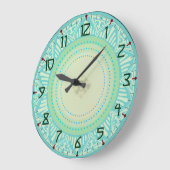 アールデコ ラージ壁時計 (傾斜)