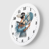 アールデコ ラージ壁時計 (傾斜)