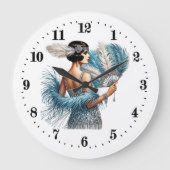 アールデコ ラージ壁時計 (正面)