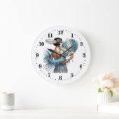 アールデコ ラージ壁時計 (ホーム)