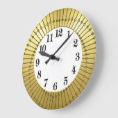 アールデコ ラージ壁時計 (傾斜)