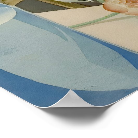 アールデコ – リリエルベポートレートバイジェルダウェジェナー ポスター (角)