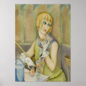 アールデコ – リリエルベポートレートバイジェルダウェジェナー ポスター (正面)