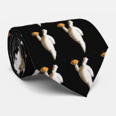 アールデコ レストラン シェフ ヴィンテージ ビジネス ネクタイ (ロール)