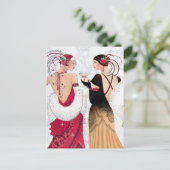 アールデコ・レトロヴィンテージ シーズンポストカード (スタンド正面)