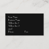 アールデコ 名刺 (裏面)