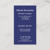 アールデコ、名刺 名刺 (正面)