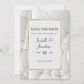 アールデコ 招待状 (正面)