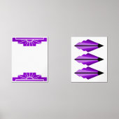 アールデコ（紫） (正面)