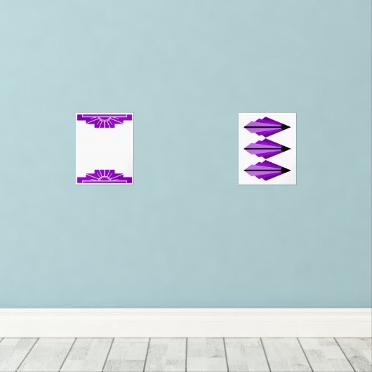 アールデコ（紫） (ウッドフロア)