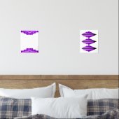 アールデコ（紫） (寝室)