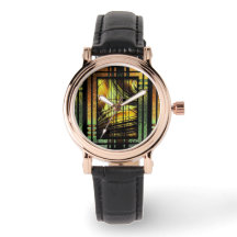 アールデコ(緑と金ゴールド)