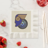 アールデコ 縁ありランチョンナプキン (インサイチュ)